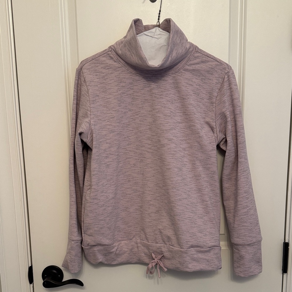 Mondetta Light Purple Cowl Neck Sweatshirt